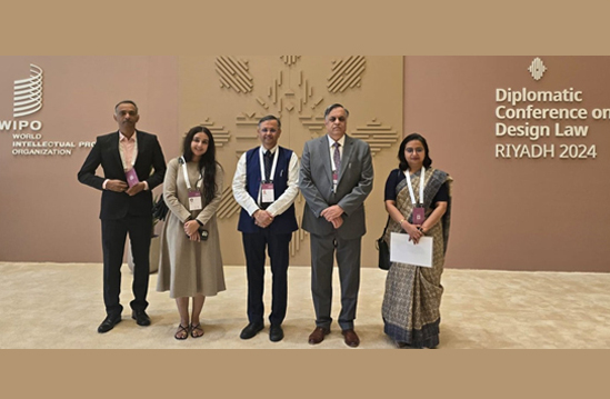 Indian Delegation at WIPO’s Diplomatic Conference on Design Law, Riyadh in November 2024
